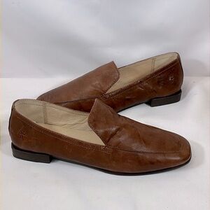 FRYE AND CO. Brown Leather Loafers